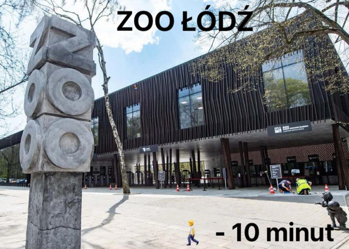 Scandinavian Zoo Atlas Arena Retkinia District Parking Лодзь Екстер'єр фото